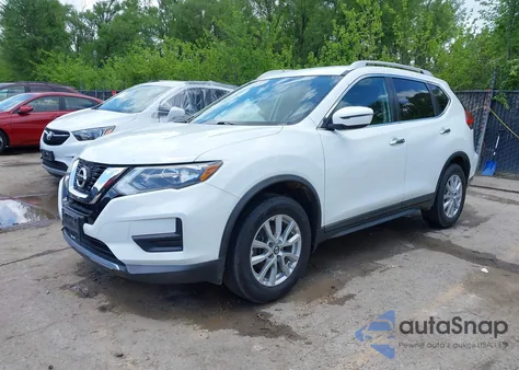 2017 Nissan Rogue Sv из США, поврежденный, VIN KNMAT2MV6HP556717